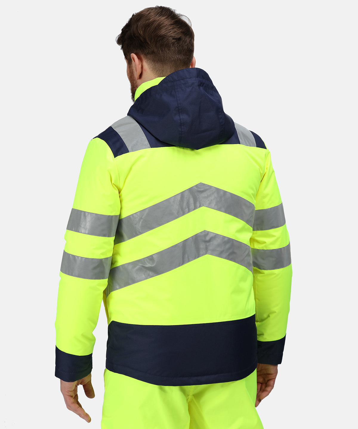 Regatta - Pro hi-vis thermogen heated jacket - Orange/Navy