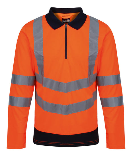 Pro hi-vis ls polo shirt