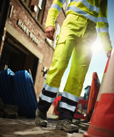 Regatta - Pro hi-vis cargo trousers - Orange/Navy