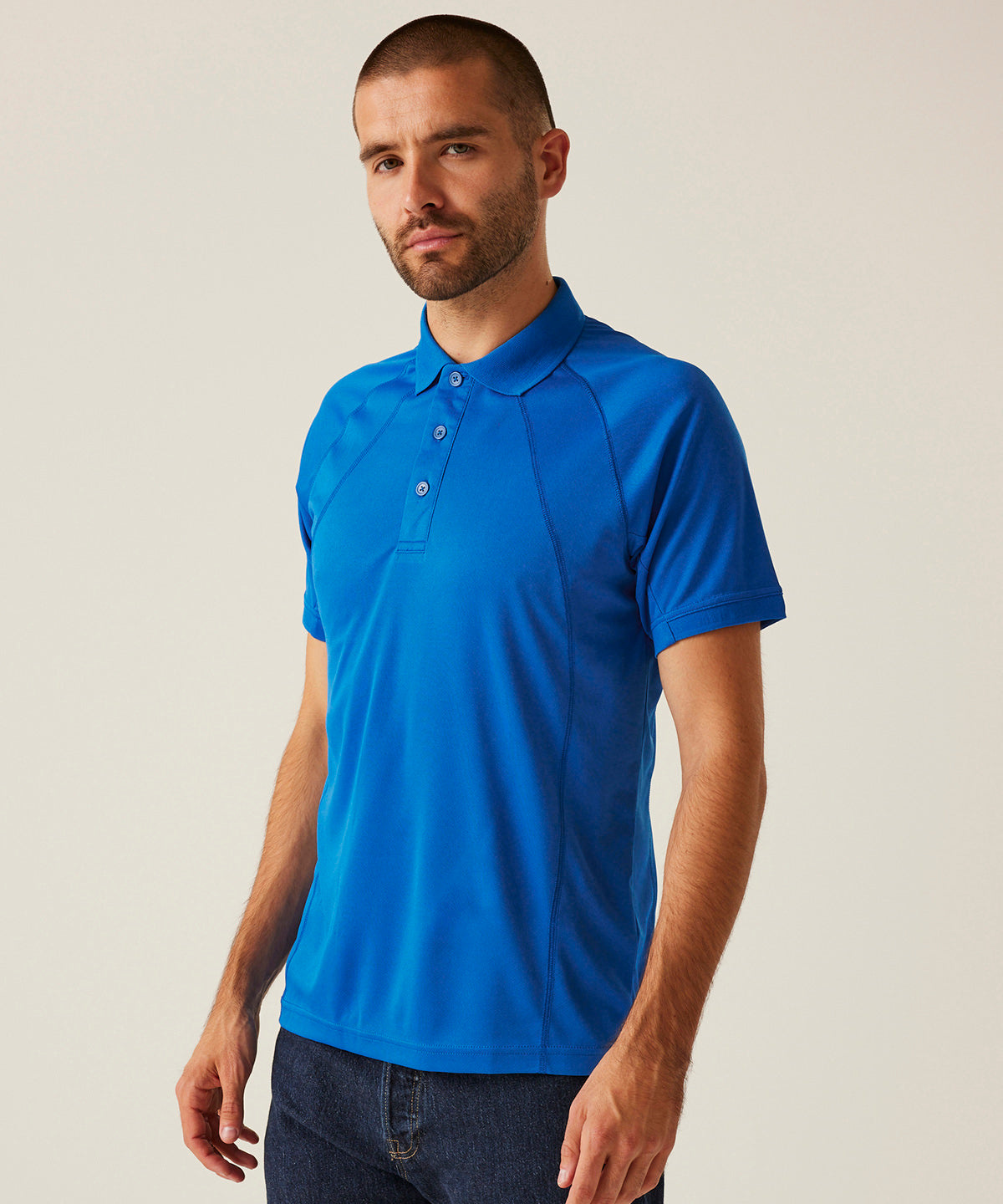 Coolweave polo - Oxford Blue