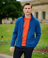 Thornly full-zip marl fleece