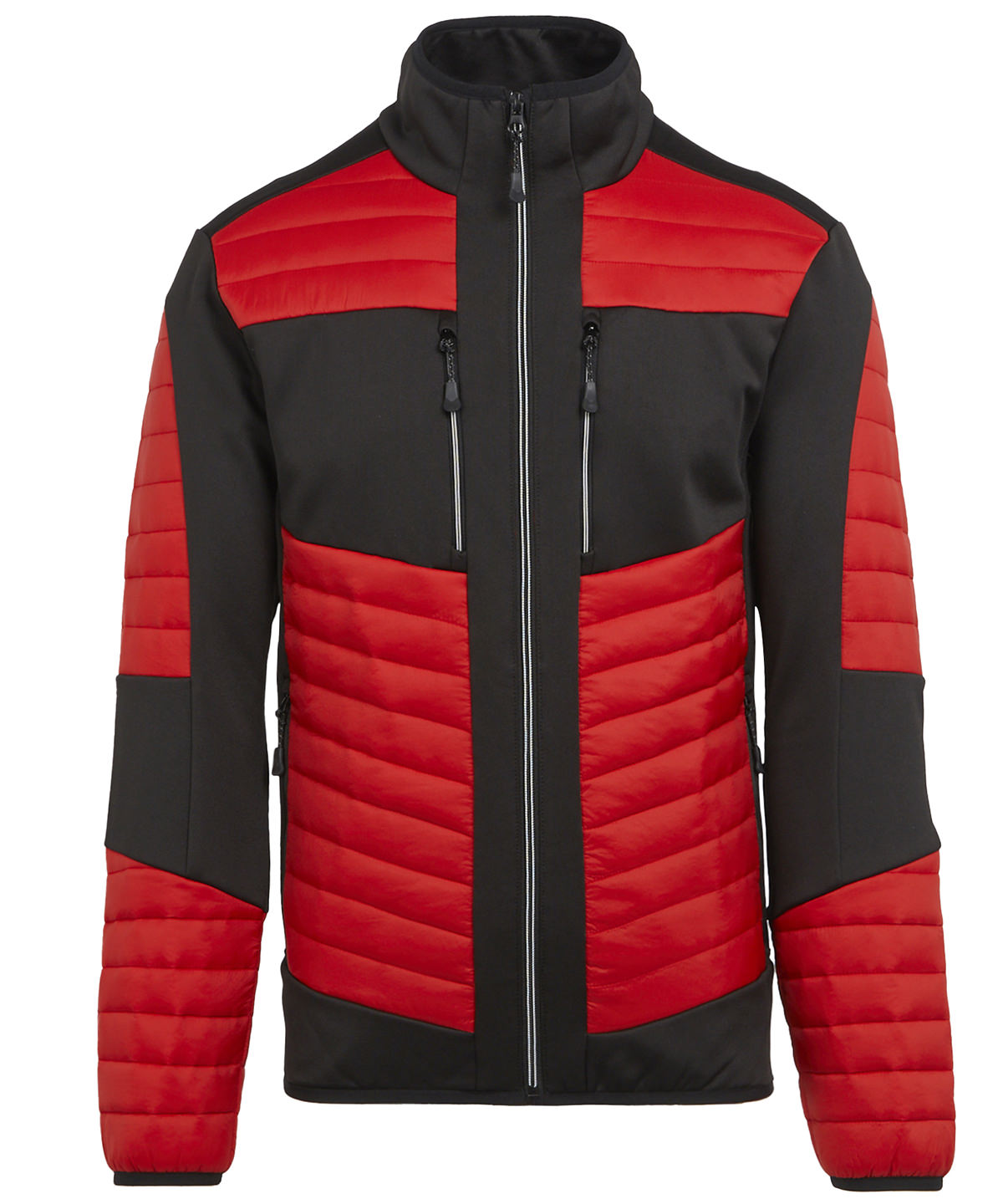 E-Volve unisex thermal hybrid jacket - Classic Red/Black