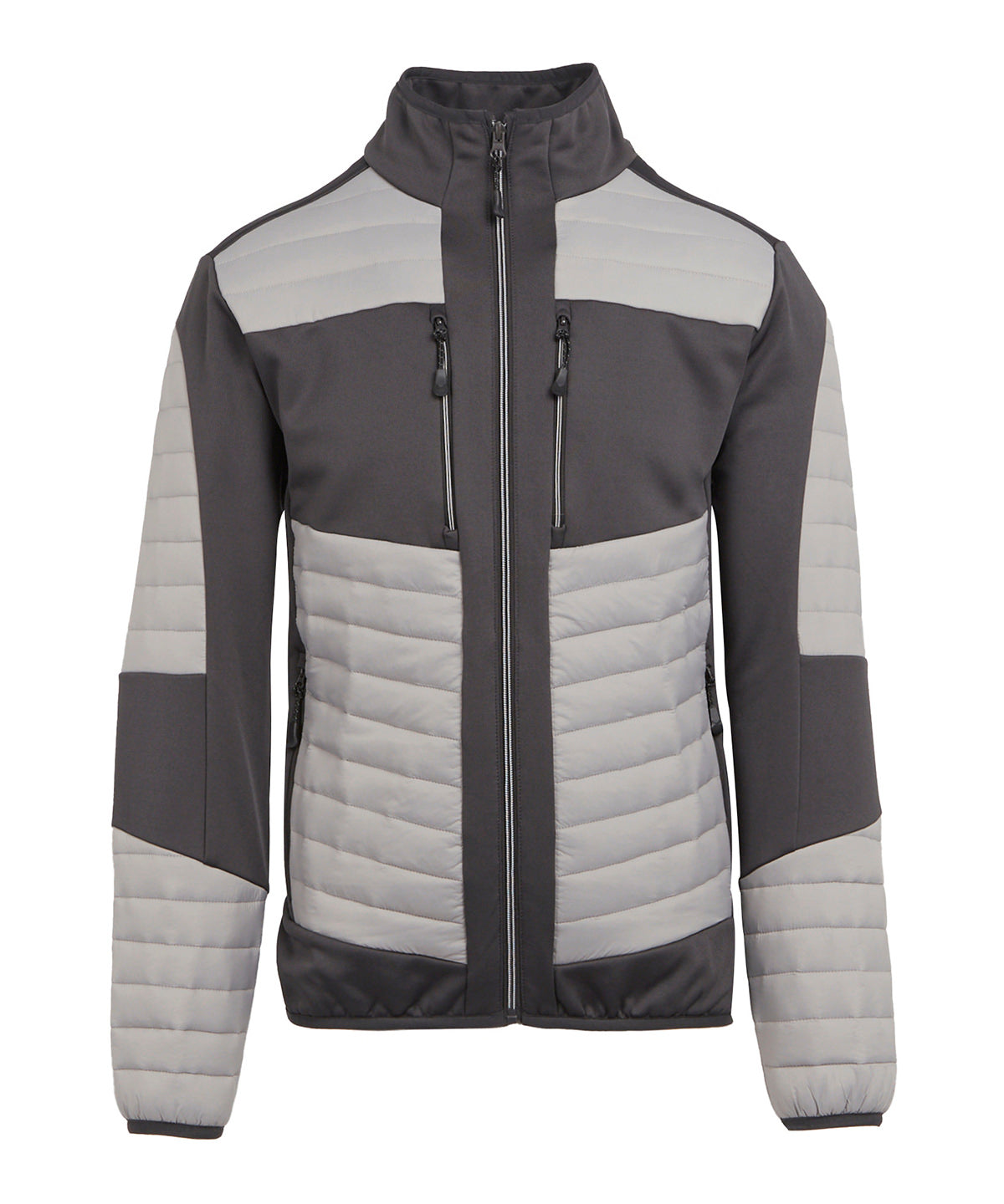 E-Volve unisex thermal hybrid jacket - Ash/Black