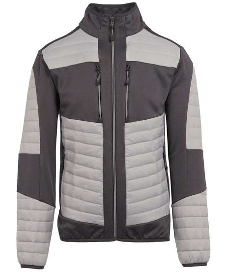 E-Volve unisex thermal hybrid jacket - Mineral Grey/Ash