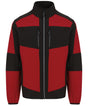 E-Volve unisex 2-layer softshell jacket - Classic Red/Black