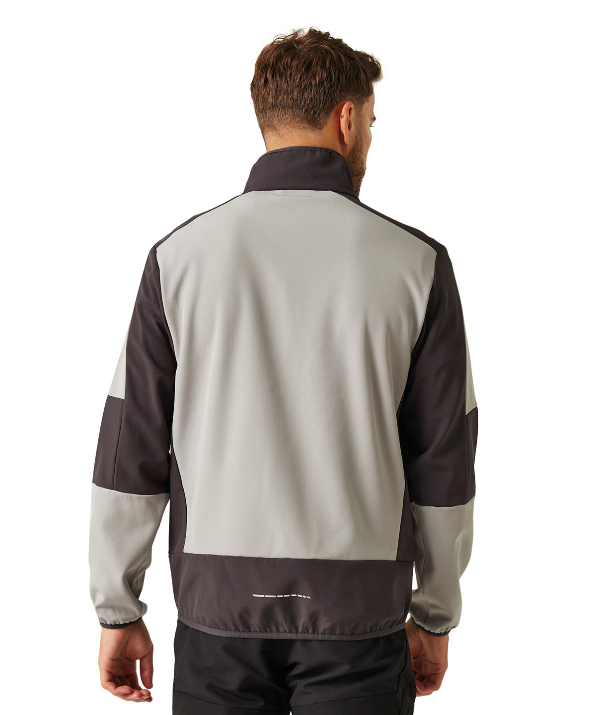 E-Volve unisex 2-layer softshell jacket - Mineral Grey/Ash