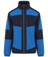 E-Volve unisex 2-layer softshell jacket - Strong Blue/Navy