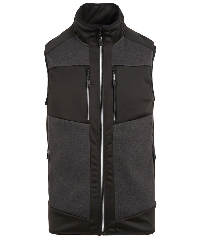 E-Volve unisex knit-effect stretch bodywarmer