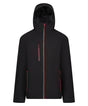 Navigate waterproof insulated jacket - Black/Classic Red