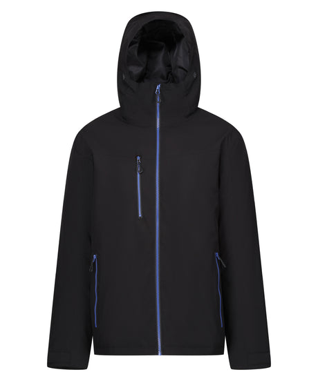 Navigate waterproof insulated jacket - Black/New Royal