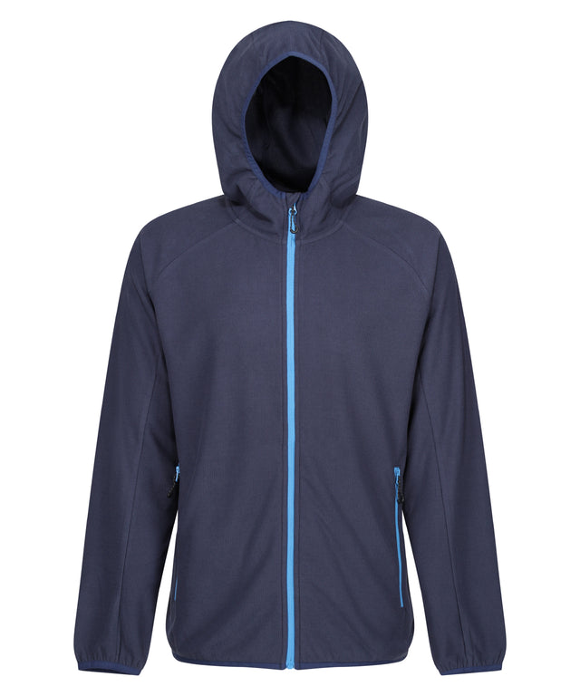 Navigate full zip-fleece - Navy/French Blue