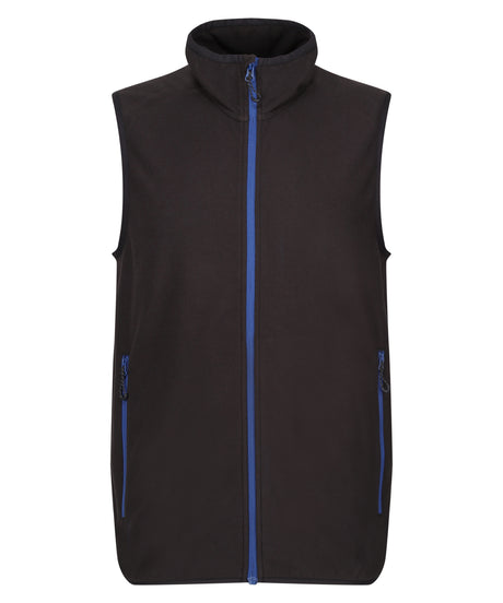 Navigate fleece bodywarmer - Black/New Royal