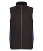 Navigate fleece bodywarmer - Black/New Royal