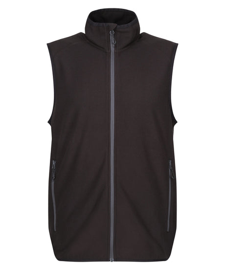 Navigate fleece bodywarmer - Black/Seal Grey