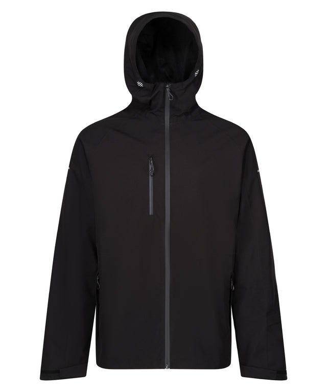 X-Pro Beacon Brite Light waterproof jacket - Black