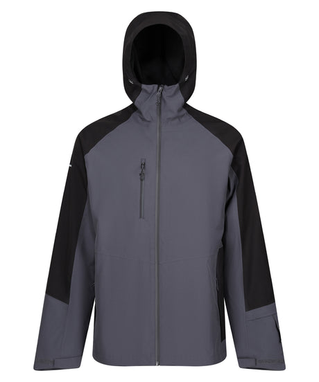 X-Pro Beacon Brite Light waterproof jacket - Seal Grey/Black