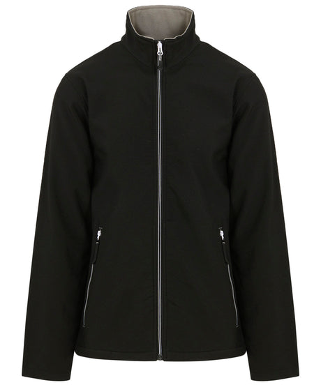 Ascender 2-layer softshell - Black/Mineral Grey