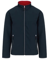 Ascender 2-layer softshell - Navy/Classic Red