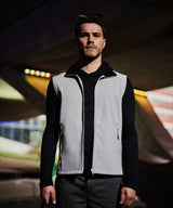 Ascender 2-layer softshell bodywarmer - Black/Mineral Grey