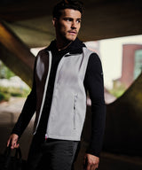 Ascender 2-layer softshell bodywarmer - Black/Mineral Grey