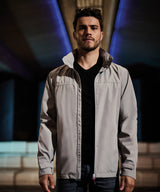 Ascender waterproof shell jacket - Black/Mineral Grey