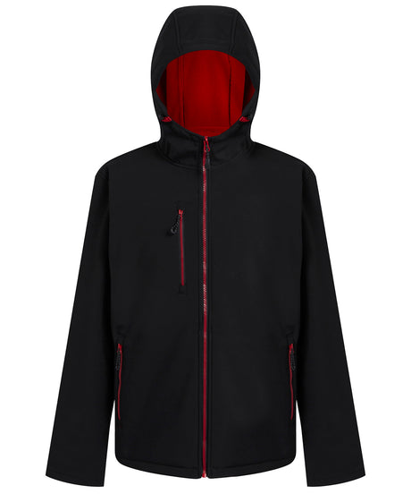 Navigate 2-layer hooded softshell jacket