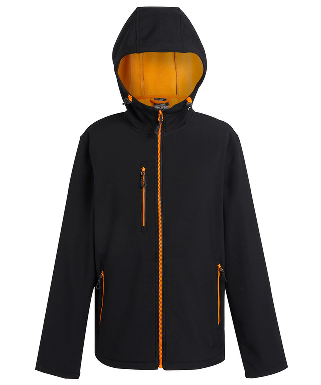 Navigate 2-layer hooded softshell jacket