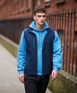 Navigate 2-layer softshell bodywarmer - Navy/French Blue