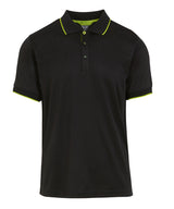 Navigate short sleeve polo - Black/Classic Red