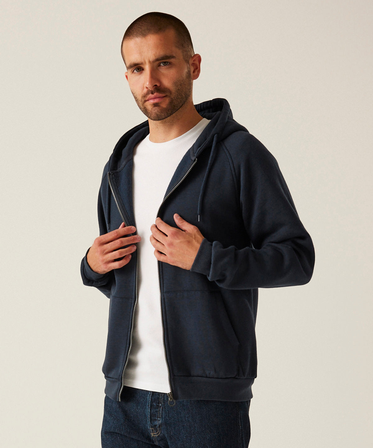 Pro full-zip hoodie - Navy