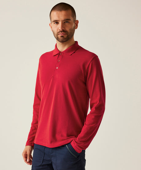 Pro 65/35 long sleeve polo - Navy