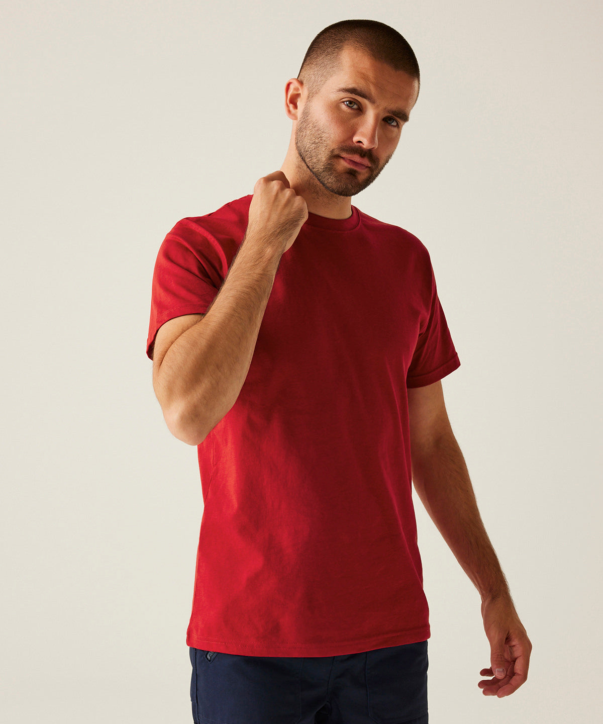 Pro soft-touch cotton t-shirt - Navy