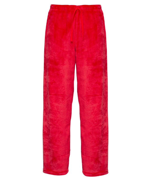 Cozy Fleece Eskimo Pants - Red