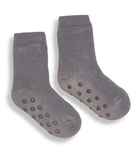 The kids Ribbon luxury Eskimo-style fleece socks