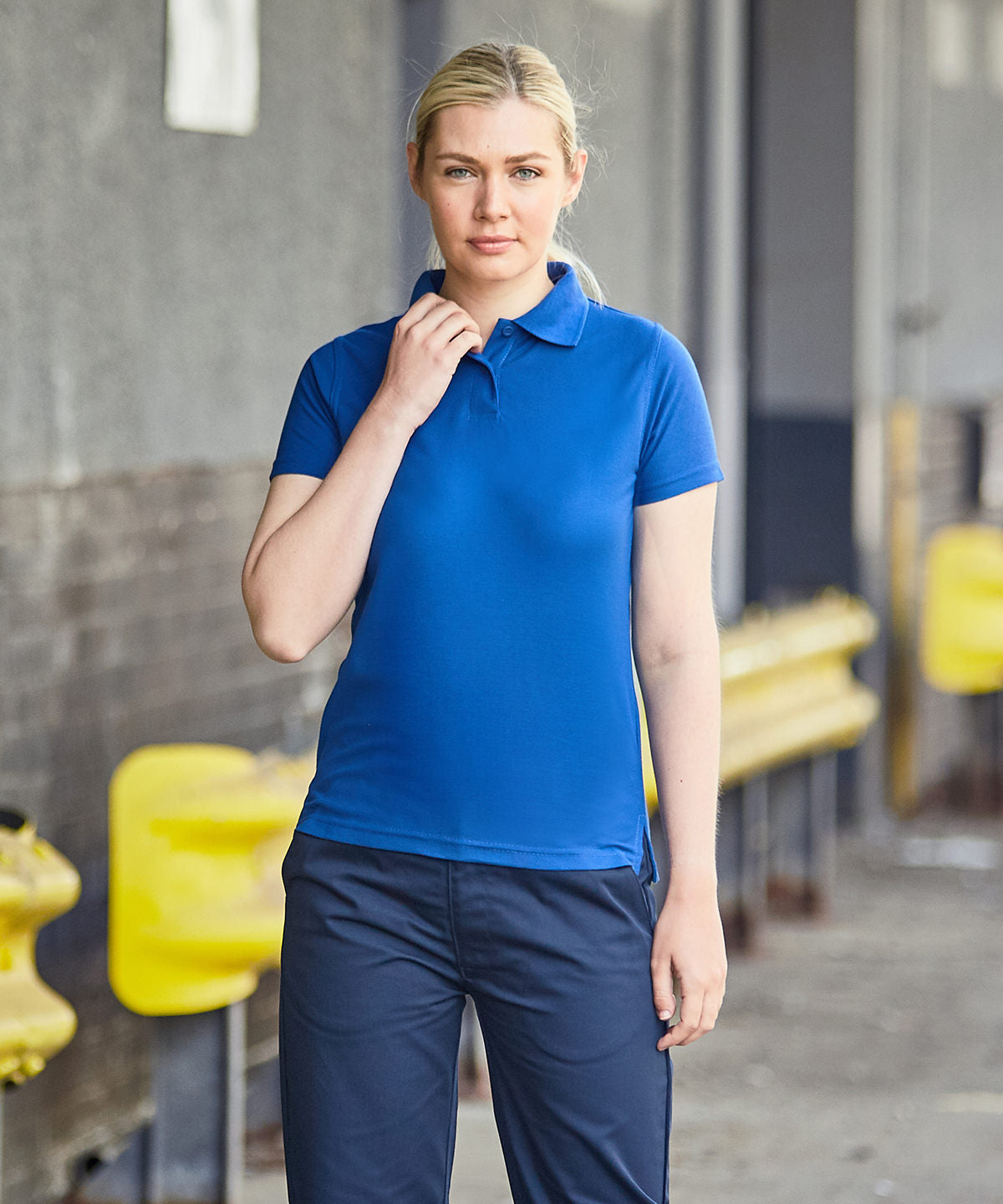 Women's Performance Polo - Red