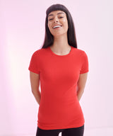 Comfort Fit Women's Tee - Fuchsia