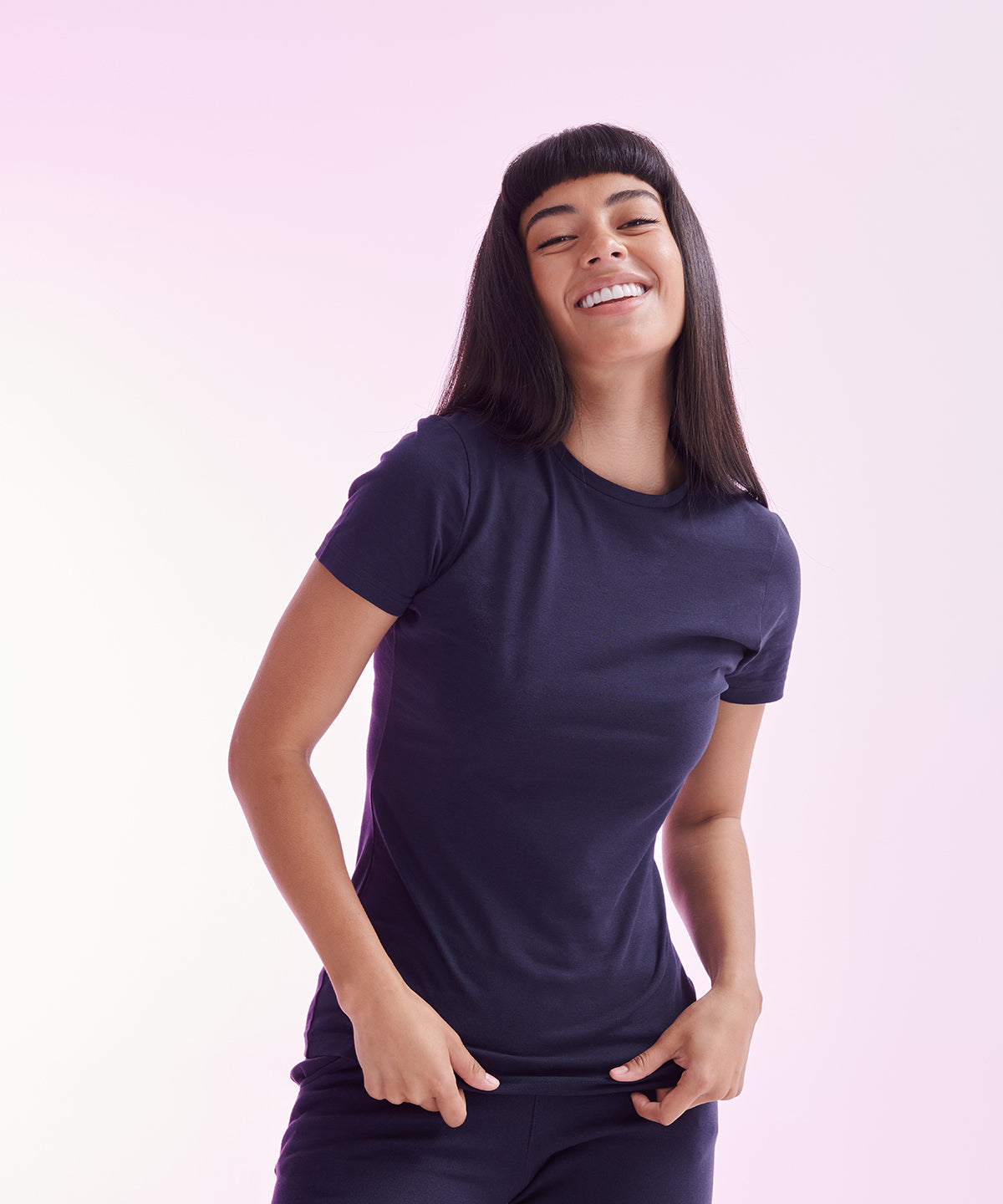 Comfort Fit Women's Tee - Heather Purple