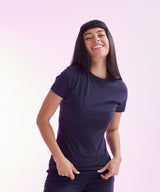 Comfort Fit Women's Tee - Fuchsia