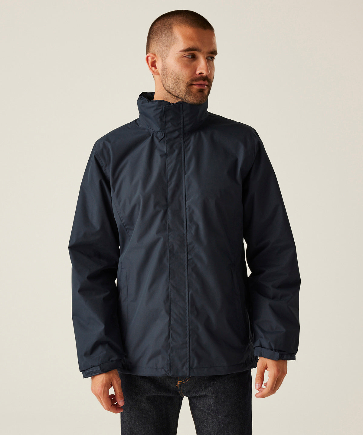 Ardmore waterproof shell jacket - Oxford Blue/Seal Grey