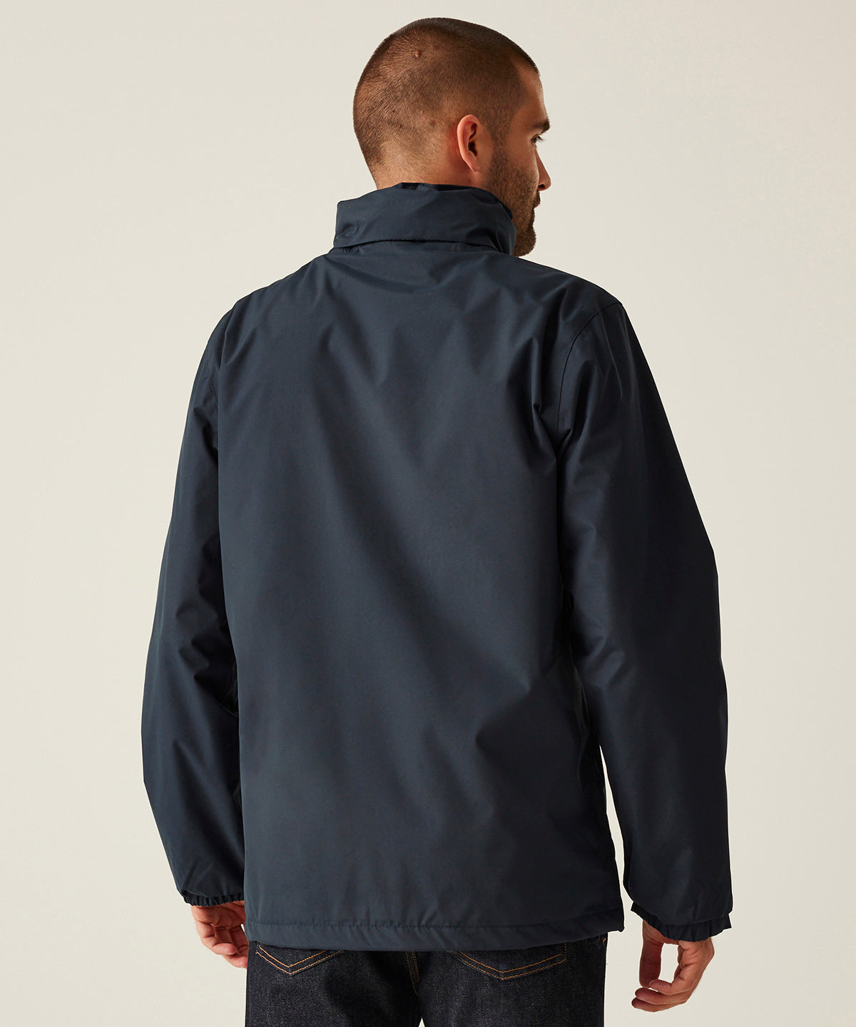 Ardmore waterproof shell jacket - Oxford Blue/Seal Grey