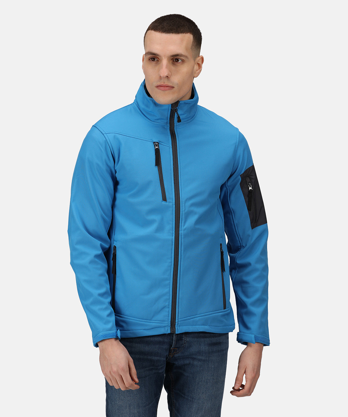 Regatta - Arcola 3-layer softshell - French Blue/Seal Grey