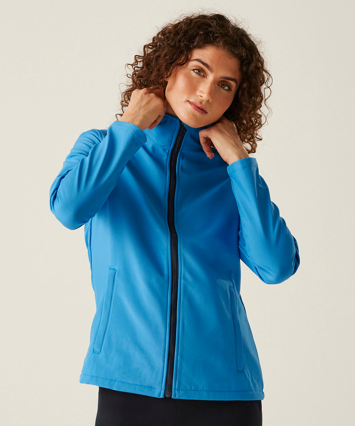 Women's Ablaze printable softshell - Fr Blue/Navy