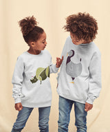 Kids classic raglan sweatshirt