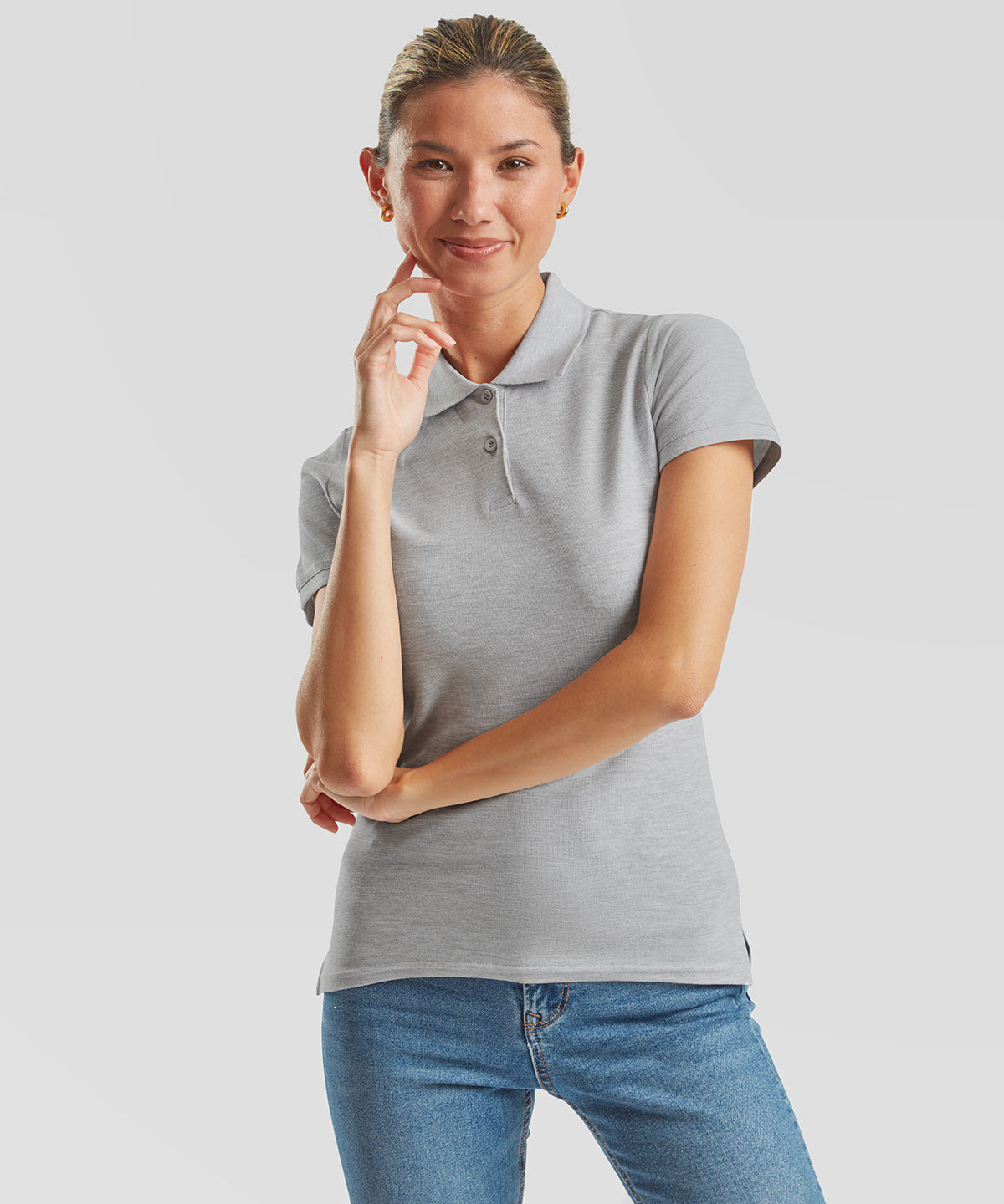 Women's Classic Polo Shirt - Sky Blue