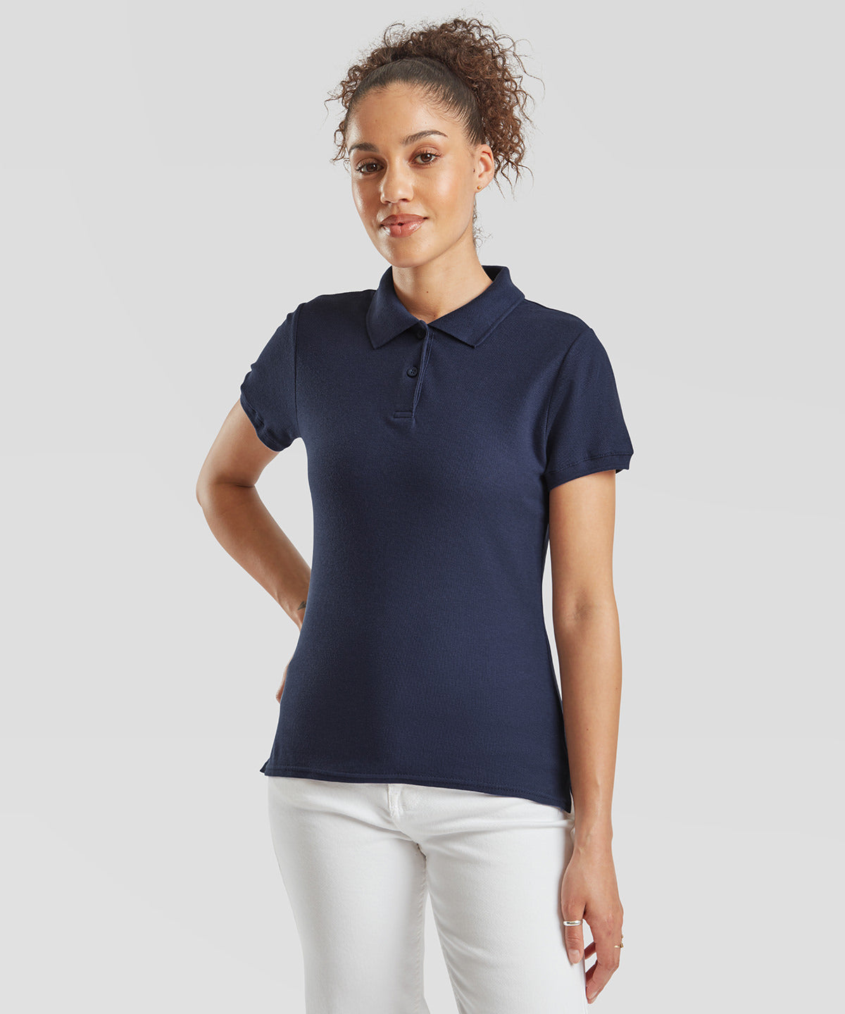 Women's Classic Polo Shirt - Sky Blue