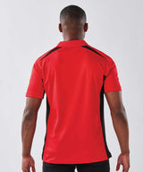 Two-tone polo - Red/Black