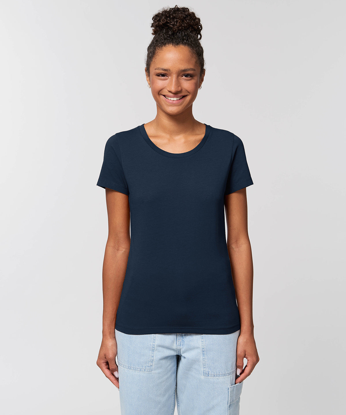 Comfy Fitted Tee for Women - Ochre