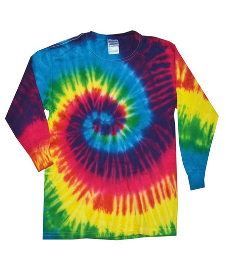 Long sleeve tie-dye T