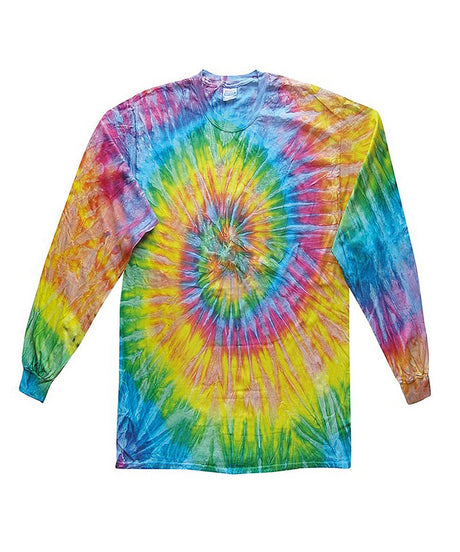 Long sleeve tie-dye T