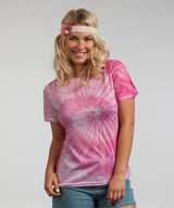 Colourful T-Shirt for Women - Spider Pink